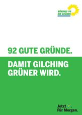 Grünes Wahlprogramm für Gilching