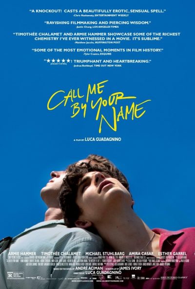 Kinoplakat: Call me by your name